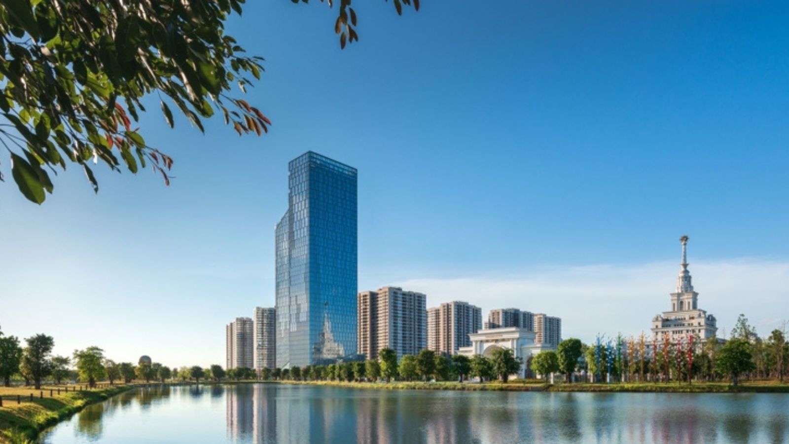 Toà tháp hỗn hợp văn phòng và thương mại tại Vinhomes Wonder City Đan Phượng